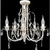 vidaXL Lustre suspendu en cristal 5 douilles d'ampoule