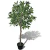 vidaXL Laurier artificiel avec Pot 120 cm