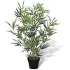 vidaXL Bambou artificiel avec pot 80 cm