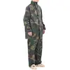 vidaXL Combinaison de pluie avec capuche 2 pcs Hommes Camouflage XL