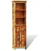 vidaXL Bibliothèque Bois massif de récupération Vintage