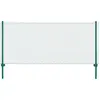 vidaXL Clôture en grillage métallique avec poteaux Acier 25x1 m Vert