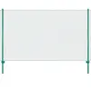 vidaXL Clôture en grillage métallique avec poteaux Acier 25x1,5 m Vert