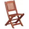 vidaXL Chaises à manger pour enfants lot de 2 Bois d'eucalyptus