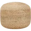 vidaXL Pouf fait à la main 45 x 30 cm Jute