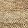 vidaXL Pouf fait à la main 40 x 45 cm Jute