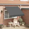 vidaXL Auvent manuel rétractable 250 cm Anthracite
