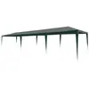 vidaXL Tente de réception 3x9 m PE Vert