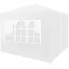 vidaXL Tente de réception 3 x 3 m Blanc
