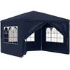 vidaXL Tente de réception 3 x 3 m Bleu