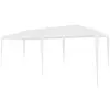 vidaXL Tente de réception 3x6 m PE Blanc