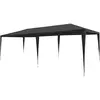 vidaXL Tente de réception 3x6 m PE Anthracite