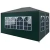 vidaXL Tente de réception 3 x 4 m Vert