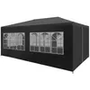 vidaXL Tente de réception 3 x 6 m Anthracite
