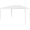 vidaXL Tente de réception 3x4 m Blanc