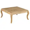 vidaXL Table basse 80x80x40 cm Bois de manguier massif