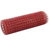 vidaXL Grillage Acier avec revêtement en PVC 10x0,5 m Rouge