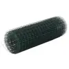 vidaXL Grillage Acier avec revêtement en PVC 25x0,5 m Vert