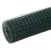 vidaXL Grillage Acier avec revêtement en PVC 25x0,5 m Vert