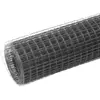 vidaXL Grillage Acier avec revêtement en PVC 10x1,5 m Gris