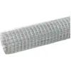 vidaXL Grillage pour volière Acier galvanisé 10x1,5 m Argenté