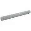 vidaXL Grillage pour volière Acier galvanisé 10x1,5 m Argenté