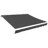 vidaXL Toile d'auvent Anthracite 300x250 cm