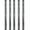 vidaXL Mailles de clôture de jardin 5 pcs PEHD 1x1,2 m Vert