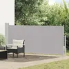 vidaXL Auvent latéral rétractable 140 x 300 cm Gris