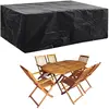 vidaXL Housse de salon de jardin 8 oeillets 242x162x100 cm