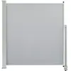 vidaXL Auvent latéral rétractable de patio 140 x 300 cm Gris