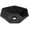 vidaXL Lavabo 41x36,5x12 cm Céramique Noir