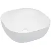 vidaXL Lavabo 42,5x42,5x14,5 cm Céramique Blanc