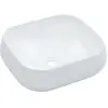 vidaXL Lavabo 44,5 x 39,5 x 14,5 cm Céramique Blanc