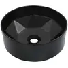 vidaXL Lavabo 36x14 cm Céramique Noir