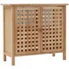 vidaXL Armoire pour lavabo Bois de noyer massif 66x29x61 cm