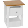 vidaXL Table de chevet 36 x 30 x 47 cm Bois de chêne massif