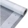 vidaXL Bâche Leno 260 g/m² 4 x 15 m Blanc