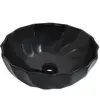 vidaXL Lavabo 46x17 cm Céramique Noir