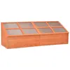 vidaXL Serre Bois 180x57x62 cm