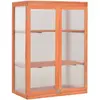 vidaXL Serre Bois 75x47x109 cm