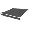 vidaXL Auvent pliable manuel 300 cm Anthracite