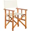 vidaXL Chaise Metteur Scène Bois Acacia
