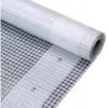 vidaXL Bâche Leno 260 g/m² 1,5 x 10 m Blanc