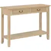 vidaXL Table console 110x35x80 cm Bois