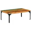 vidaXL Table basse 100 x 60 x 35 cm Bois de récupération solide