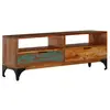 vidaXL Meuble TV 118 x 35 x 45 cm Bois de récupération massif