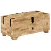 vidaXL Table basse Bois de manguier massif 80 x 40 x 35 cm