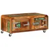 vidaXL Table basse 85 x 55 x 40 cm Bois de récupération massif