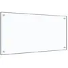 vidaXL Dosseret de cuisine Transparent 80x40 cm Verre trempé